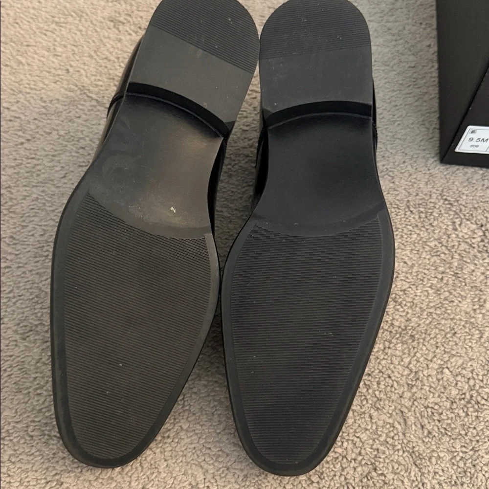 Nordstrom Glossy Black Oxfords